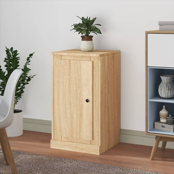 Aparador de madera contrachapada roble Sonoma 37,5x35,5x67,5 cm Aparador de madera contrachapada roble Sonoma 37,5x35,5x67,5 cm