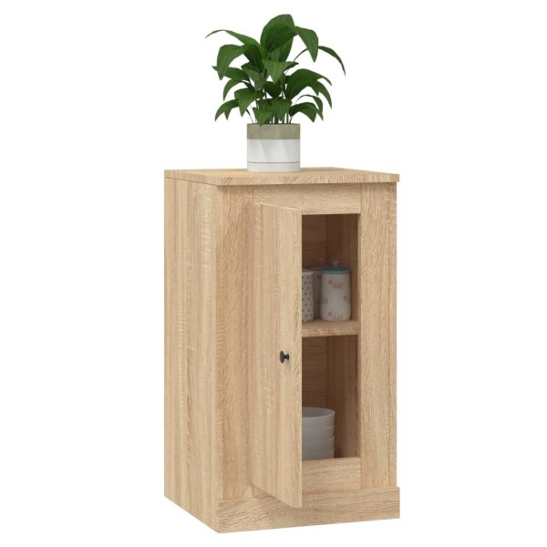 Aparador de madera contrachapada roble Sonoma 37,5x35,5x67,5 cm Aparador de madera contrachapada roble Sonoma 37,5x35,5x67,5 cm