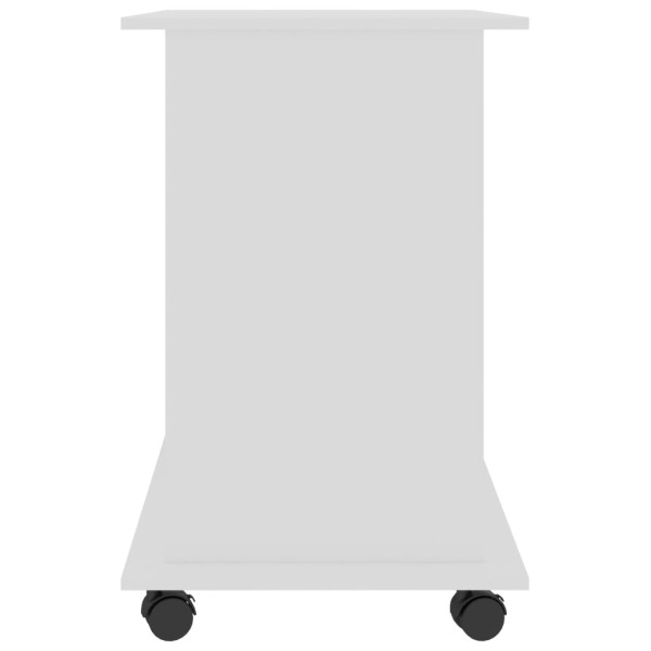 Mesa de ordenador madera contrachapada blanco 80x50x75 cm Mesa de ordenador madera contrachapada blanco 80x50x75 cm
