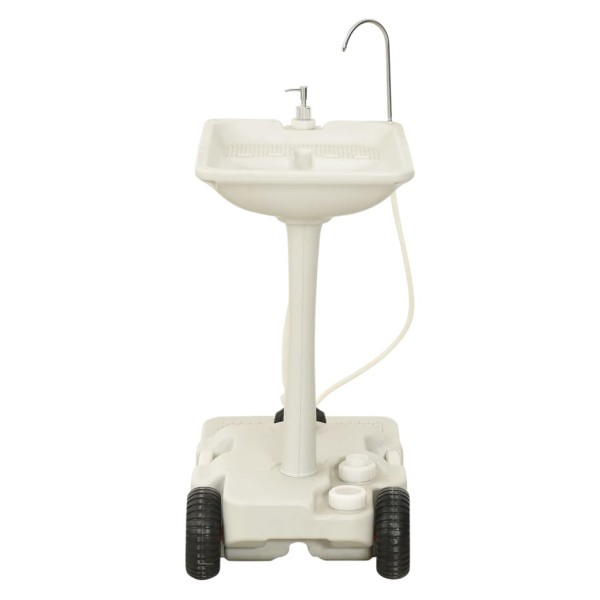 Soporte de lavado de manos para camping con dispensador 35 L Soporte de lavado de manos para camping con dispensador 35 L