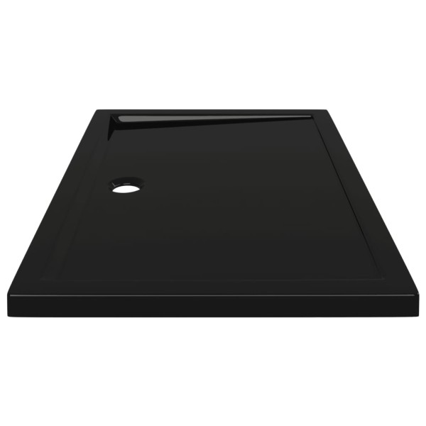 Plato de ducha rectangular negro ABS 80x110 cm Plato de ducha rectangular negro ABS 80x110 cm