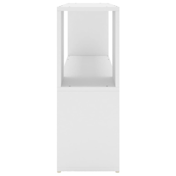 Estantería librería madera contrachapada blanco 100x24x63 cm Estantería librería madera contrachapada blanco 100x24x63 cm