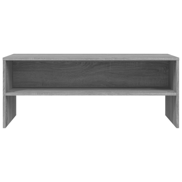 Mueble de TV madera contrachapada gris Sonoma 100x40x40 cm Mueble de TV madera contrachapada gris Sonoma 100x40x40 cm