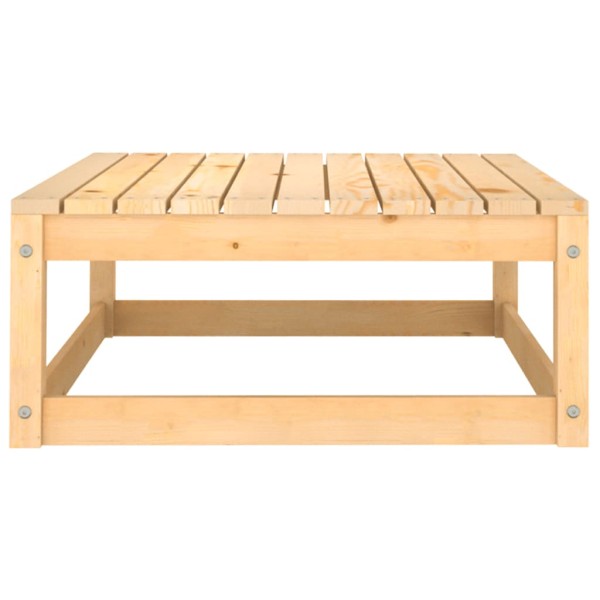 Taburetes de jardín con cojines madera maciza de pino Taburetes de jardín con cojines madera maciza de pino