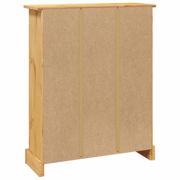 Estantería 3 niveles Corona Range de pino mexicano 81x29x100 cm