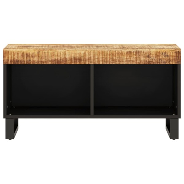 Mueble de TV madera maciza de mango 85x33x43,5 cm Mueble de TV madera maciza de mango 85x33x43,5 cm