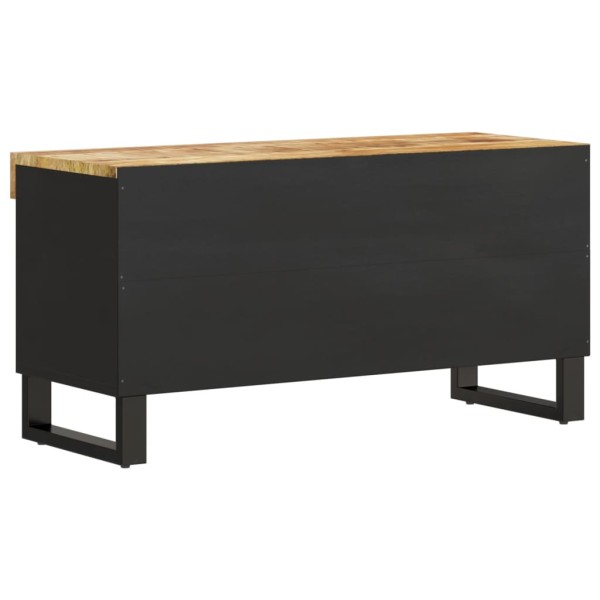 Mueble de TV madera maciza de mango 85x33x43,5 cm Mueble de TV madera maciza de mango 85x33x43,5 cm