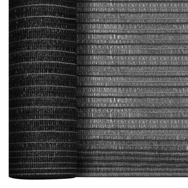 Red de privacidad HDPE gris antracita 1,2x10 m 75 g/m² Red de privacidad HDPE gris antracita 1,2x10 m 75 g/m²