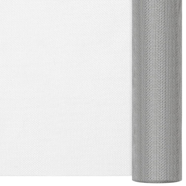 Malla mosquitera de acero inoxidable plateada 60x2000 cm Malla mosquitera de acero inoxidable plateada 60x2000 cm