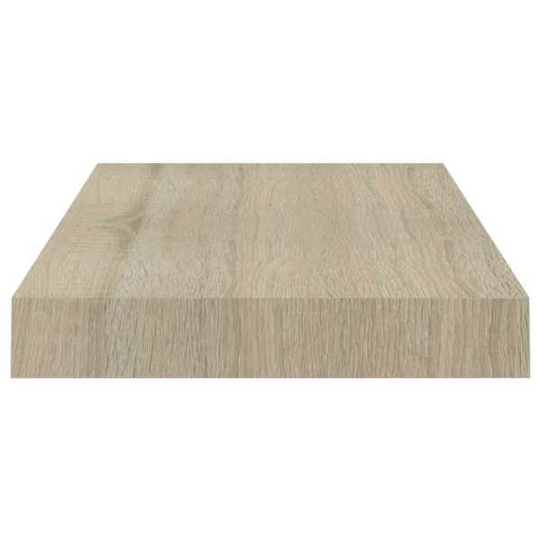 Estantes flotantes de pared 2 uds MDF roble 40x23x3,8 cm Estantes flotantes de pared 2 uds MDF roble 40x23x3,8 cm