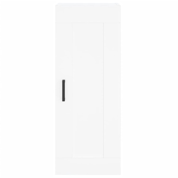 Armario de pared madera de ingeniería blanco 34,5x34x90 cm Armario de pared madera de ingeniería blanco 34,5x34x90 cm