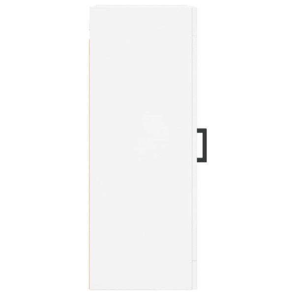 Armario de pared madera de ingeniería blanco 34,5x34x90 cm Armario de pared madera de ingeniería blanco 34,5x34x90 cm