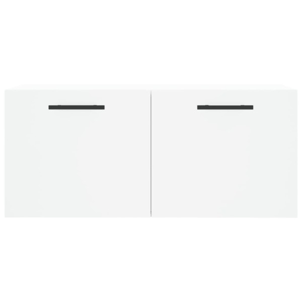 Armario de pared madera de ingeniería blanco 80x36,5x35 cm