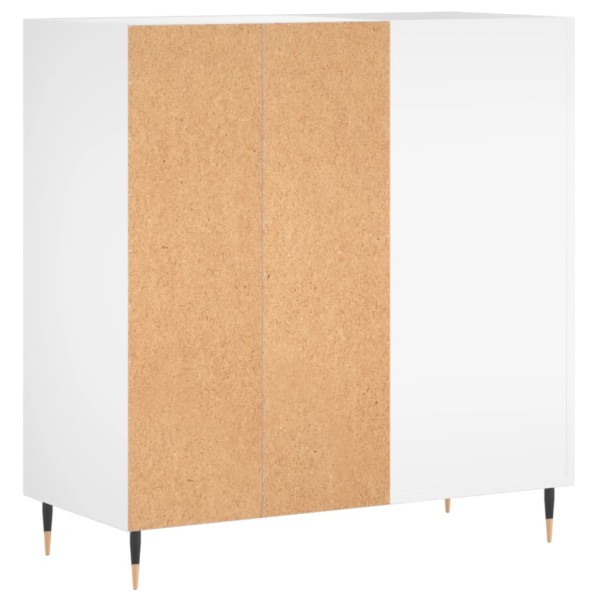 Mueble para discos madera contrachapada blanco 84,5x38x89 cm Mueble para discos madera contrachapada blanco 84,5x38x89 cm