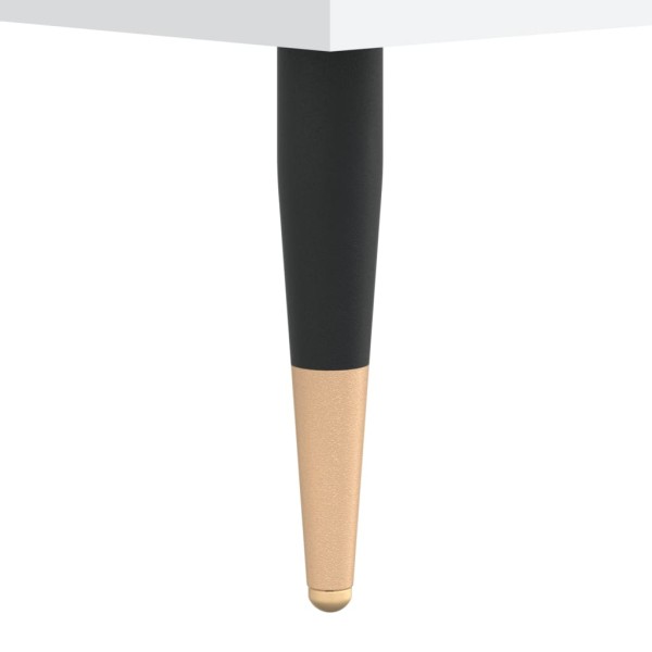 Mueble para discos madera contrachapada blanco 84,5x38x89 cm Mueble para discos madera contrachapada blanco 84,5x38x89 cm