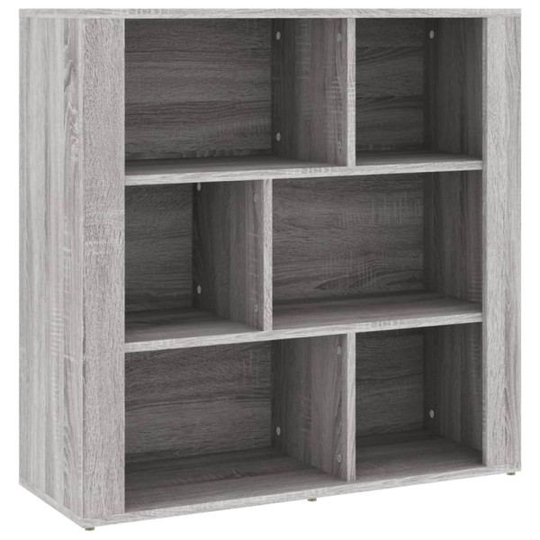 Aparador de madera contrachapada gris Sonoma 80x30x80 cm Aparador de madera contrachapada gris Sonoma 80x30x80 cm