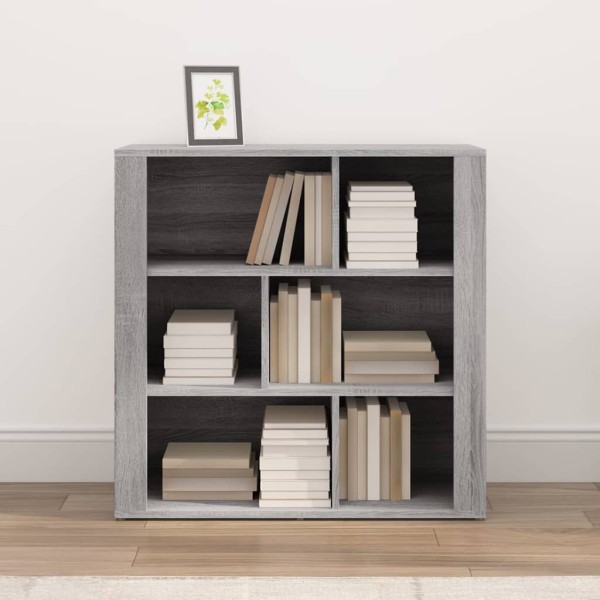 Aparador de madera contrachapada gris Sonoma 80x30x80 cm Aparador de madera contrachapada gris Sonoma 80x30x80 cm