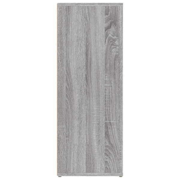 Aparador de madera contrachapada gris Sonoma 80x30x80 cm Aparador de madera contrachapada gris Sonoma 80x30x80 cm