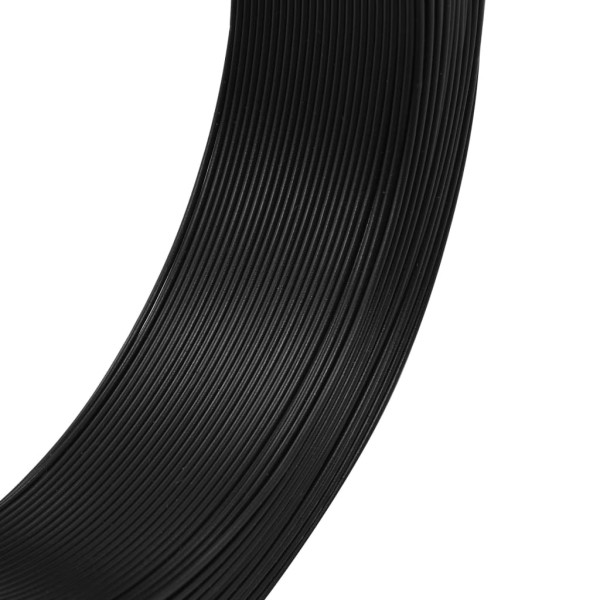 Alambre para atar vallas acero gris antracita 250 m 0,9/1,4 mm