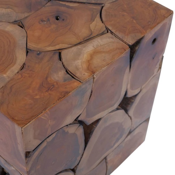 Taburete de madera de teca maciza Taburete de madera de teca maciza