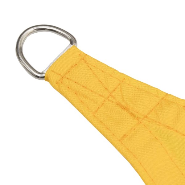 Toldo de vela tela oxford trapecio amarillo 2/4x3 m Toldo de vela tela oxford trapecio amarillo 2/4x3 m