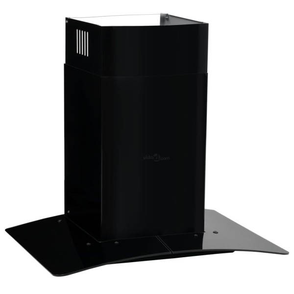 Campana extractora pared 60 cm acero inoxidable 756 m³/h negro Campana extractora pared 60 cm acero inoxidable 756 m³/h negro