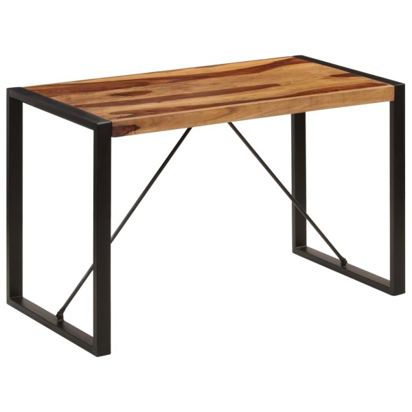Mesa de comedor de madera maciza de sheesham 120x60x76 cm Mesa de comedor de madera maciza de sheesham 120x60x76 cm