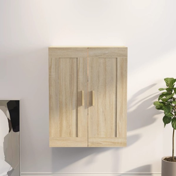 Armario de pared contrachapada roble sonoma 69,5x32,5x90 cm Armario de pared contrachapada roble sonoma 69,5x32,5x90 cm