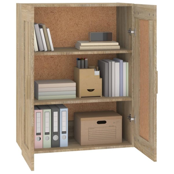 Armario de pared contrachapada roble sonoma 69,5x32,5x90 cm Armario de pared contrachapada roble sonoma 69,5x32,5x90 cm