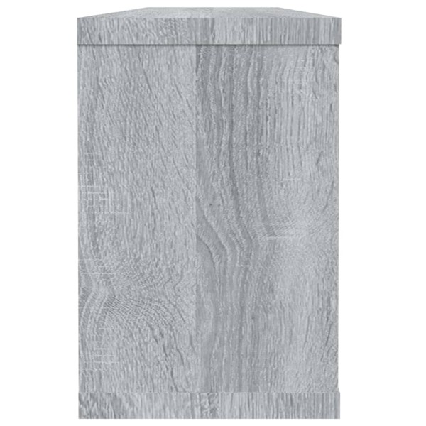 Estantes cúbicos de pared 6 uds madera gris Sonoma 60x15x23 cm Estantes cúbicos de pared 6 uds madera gris Sonoma 60x15x23 cm