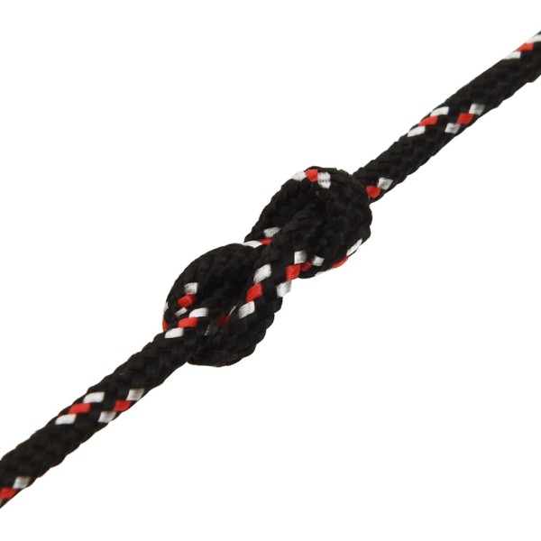 Cuerda de barco polipropileno negra 5 mm 50 m Cuerda de barco polipropileno negra 5 mm 50 m