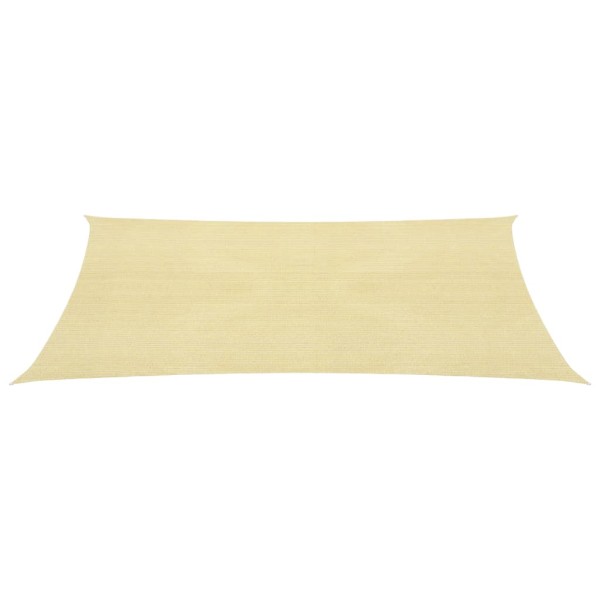 Toldo de vela beige HDPE 160 g/m² 2x3 m Toldo de vela beige HDPE 160 g/m² 2x3 m