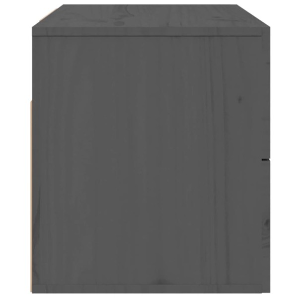 Mesita de noche de pared gris 50x36x40 cm Mesita de noche de pared gris 50x36x40 cm