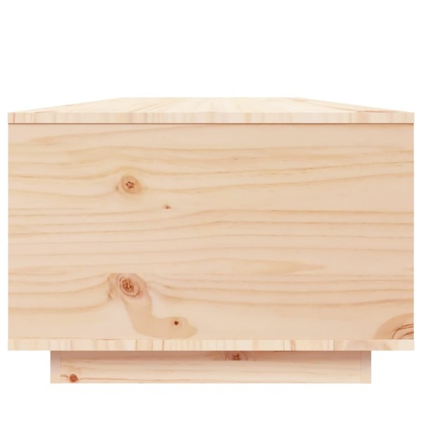 Mesa de centro de madera maciza de pino 80x50x35,5 cm Mesa de centro de madera maciza de pino 80x50x35,5 cm