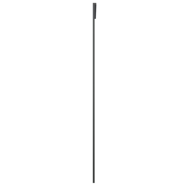 Puerta corredera ESG vidrio y aluminio negra 90x205 cm Puerta corredera ESG vidrio y aluminio negra 90x205 cm