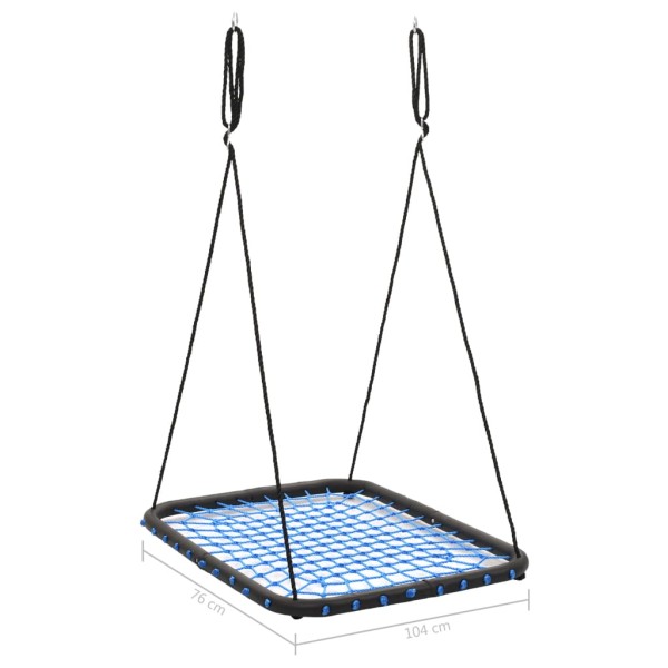 Columpio 104x76 cm 200 kg azul Columpio 104x76 cm 200 kg azul