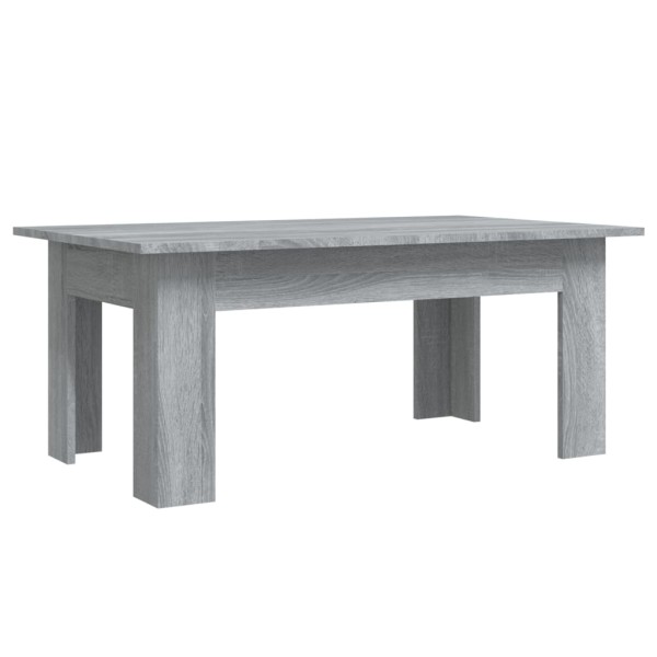 Mesa de centro de madera contrachapada gris Sonoma 100x60x42 cm Mesa de centro de madera contrachapada gris Sonoma 100x60x42 cm