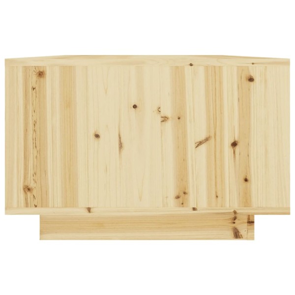 Mesa de centro de madera maciza de abeto 110x50x33,5 cm Mesa de centro de madera maciza de abeto 110x50x33,5 cm