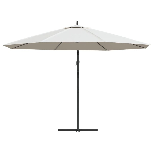 Sombrilla voladiza 3,5 m blanco arena Sombrilla voladiza 3,5 m blanco arena