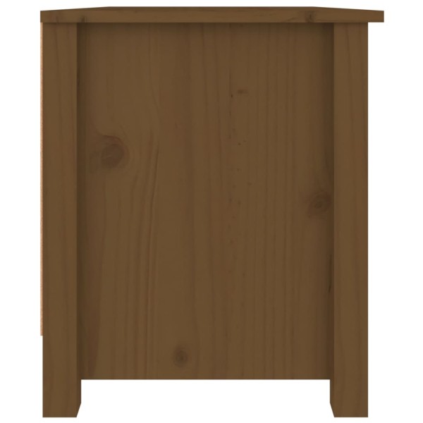 Armario zapatero madera maciza de pino marrón miel 70x38x45,5cm Armario zapatero madera maciza de pino marrón miel 70x38x45,5cm
