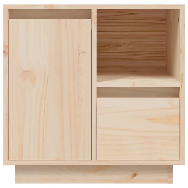 Mesitas de noche 2 uds madera maciza de pino 50x34x50 cm Mesitas de noche 2 uds madera maciza de pino 50x34x50 cm