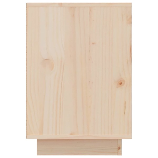 Mesitas de noche 2 uds madera maciza de pino 50x34x50 cm Mesitas de noche 2 uds madera maciza de pino 50x34x50 cm