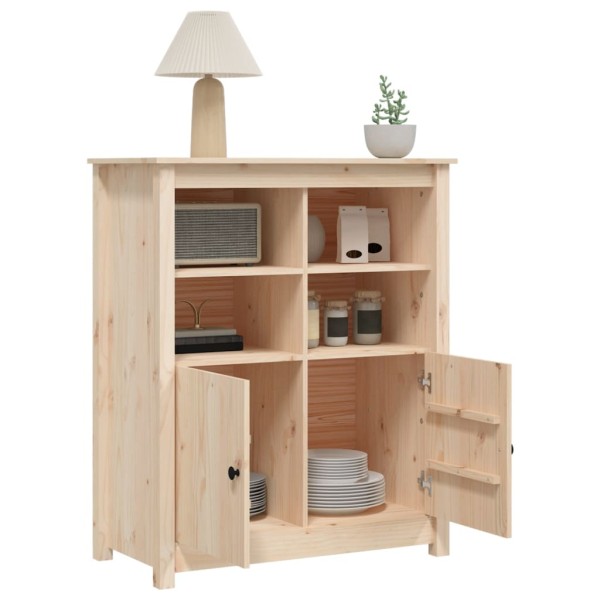 Aparador de madera maciza de pino 83x41,5x100 cm Aparador de madera maciza de pino 83x41,5x100 cm