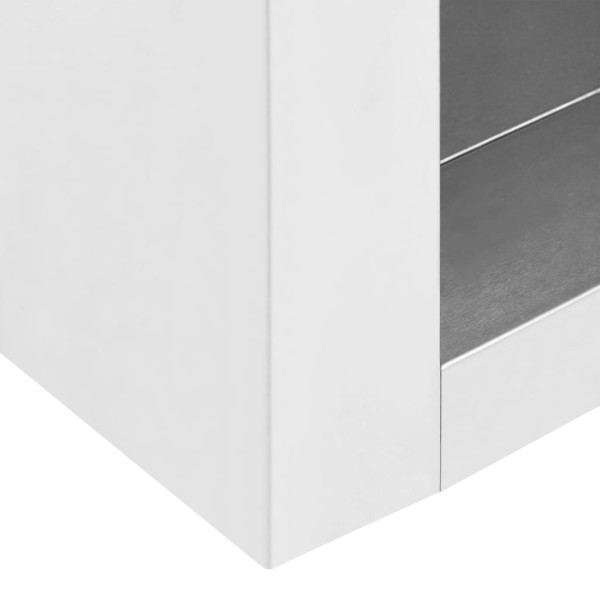 Armario de pared para cocina acero inoxidable 120x40x50 cm Armario de pared para cocina acero inoxidable 120x40x50 cm