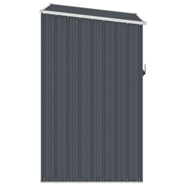 Cobertizo de jardín acero galvanizado antracita 87x98x159 cm Cobertizo de jardín acero galvanizado antracita 87x98x159 cm