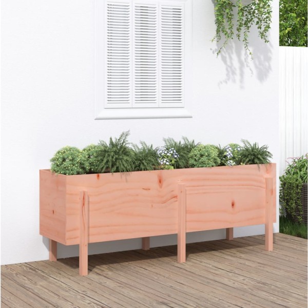 Arriate elevado jardín madera maciza abeto Douglas 160x50x57 cm Arriate elevado jardín madera maciza abeto Douglas 160x50x57 cm