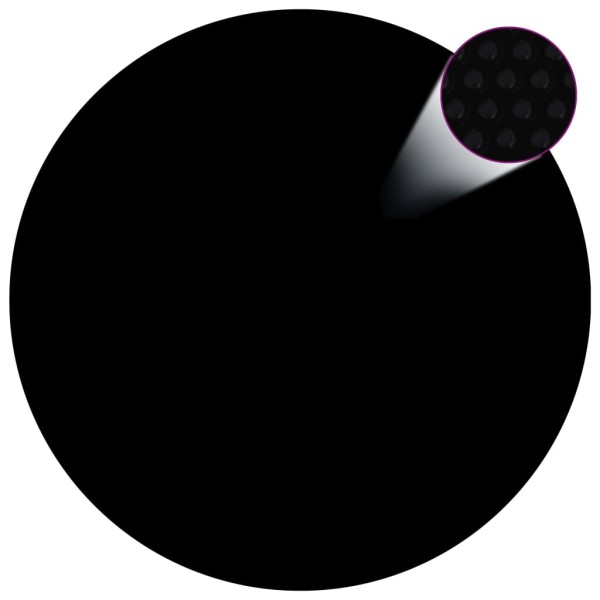 Cubierta de piscina PE negra 381 cm Cubierta de piscina PE negra 381 cm