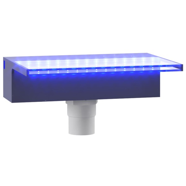 Fuente cascada con LED RGB acrílico 30cm Fuente cascada con LED RGB acrílico 30cm