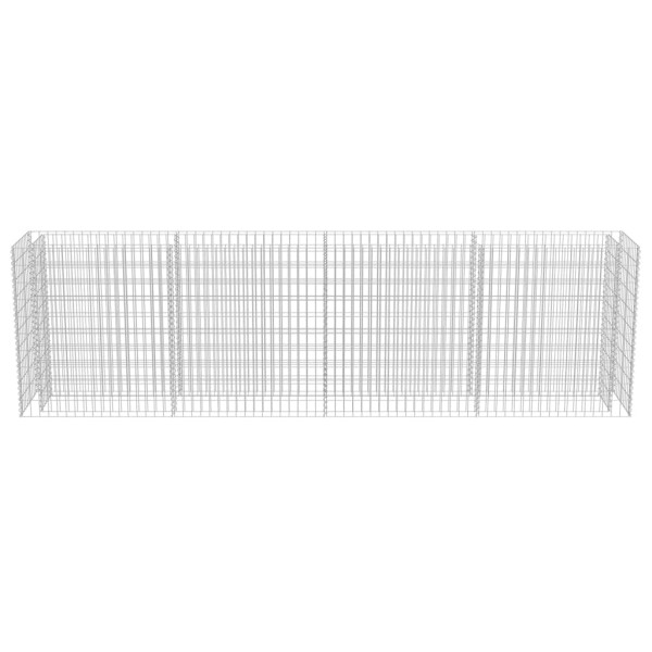 Arriate de gaviones de acero 360x50x100 cm Arriate de gaviones de acero 360x50x100 cm