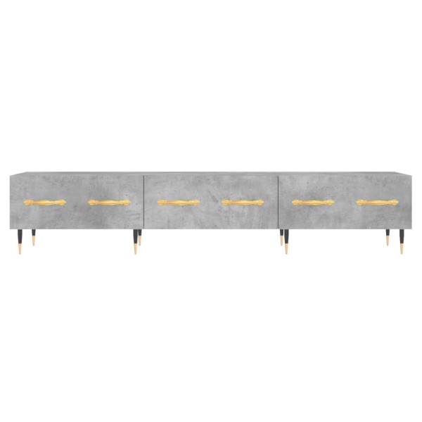 Mueble para TV madera de ingeniería gris hormigón 150x36x30 cm Mueble para TV madera de ingeniería gris hormigón 150x36x30 cm